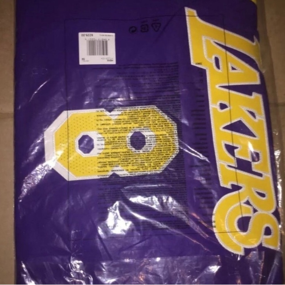 Kobe Bryant Los Angeles Lakers #8 Authentic Statement Edition Jersey Size 56 XXL